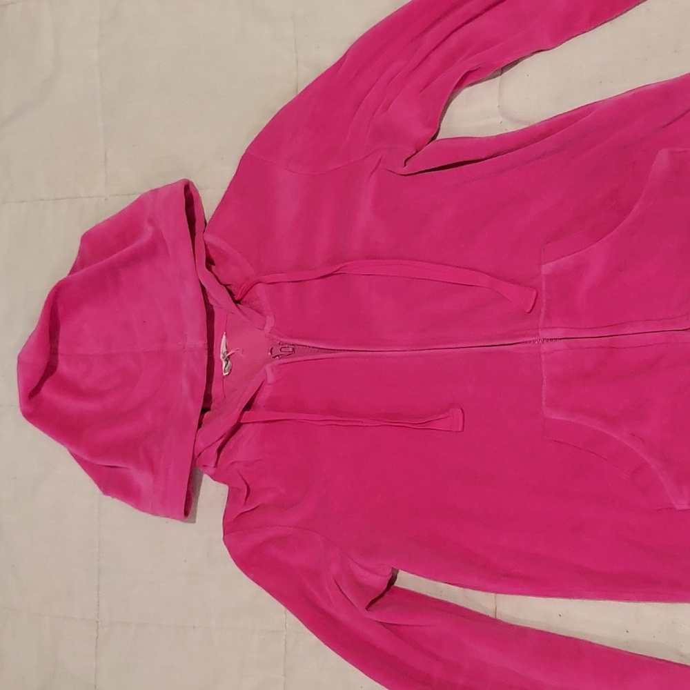 Pink Zip Up Hoodie